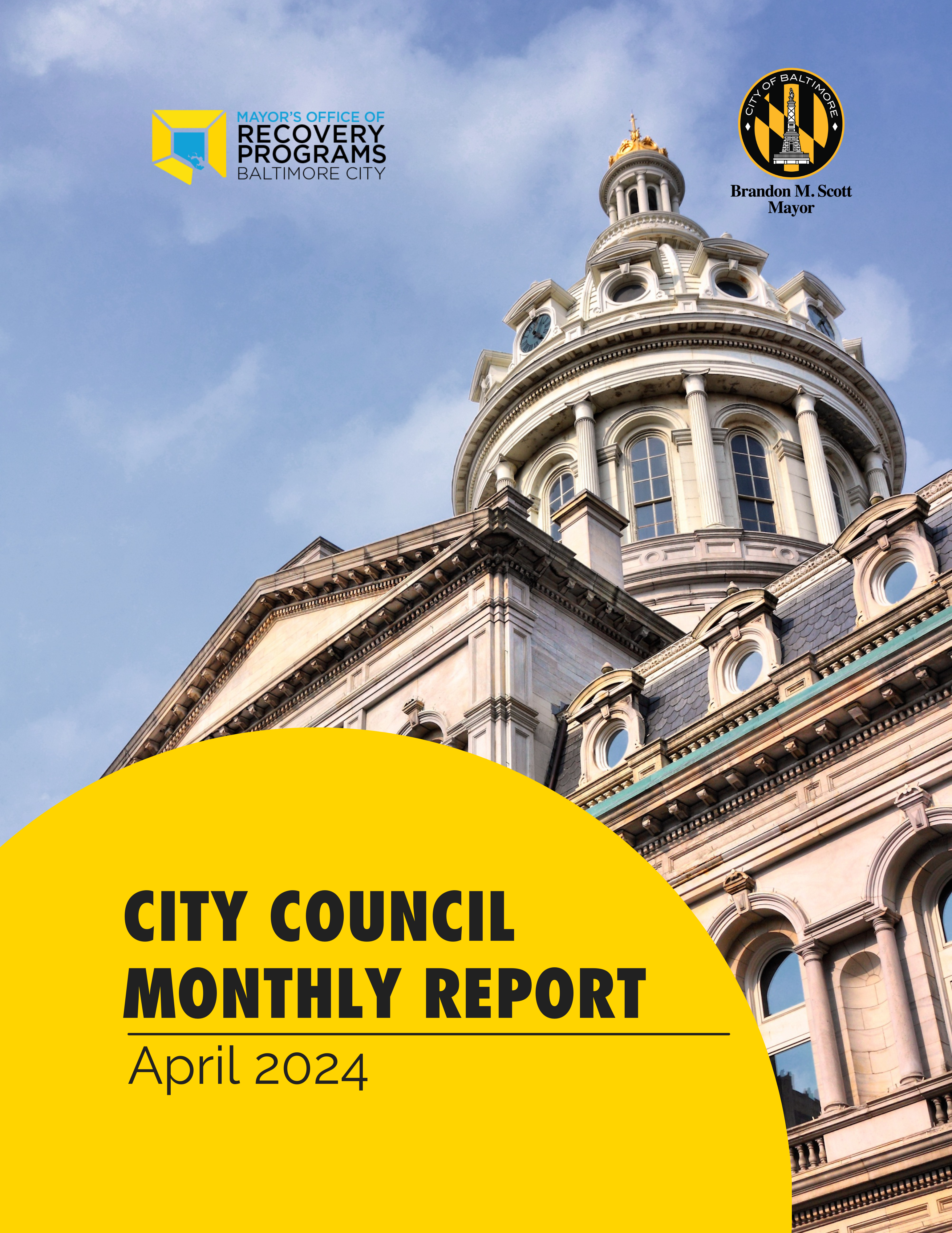April 2024 Council Report Cover